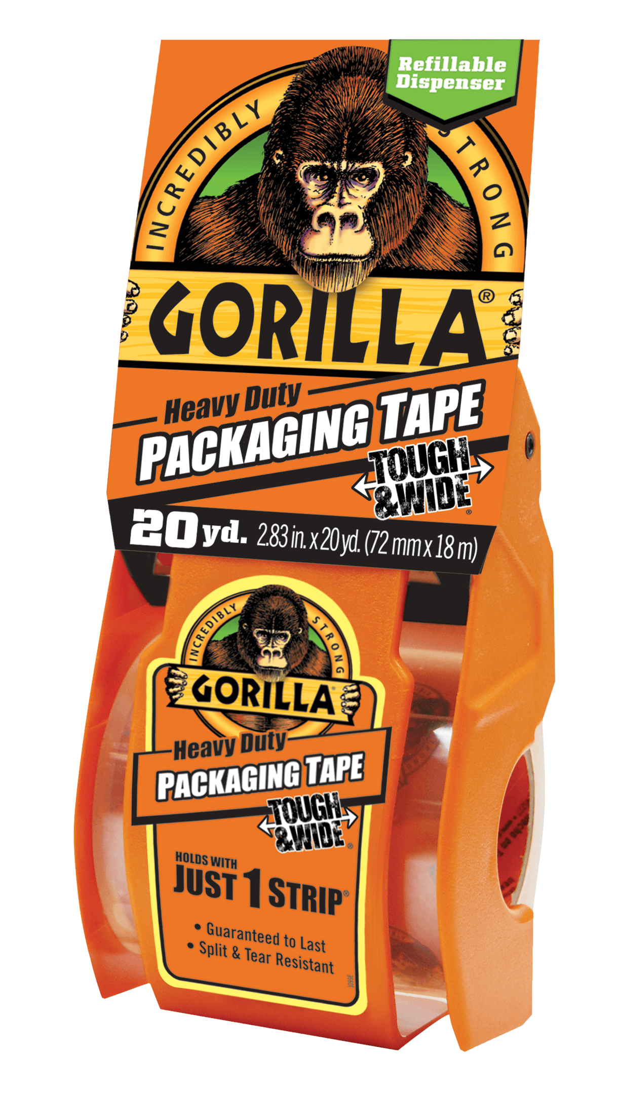 Gorilla Heavy Duty Packaging Tape Tough & Wide