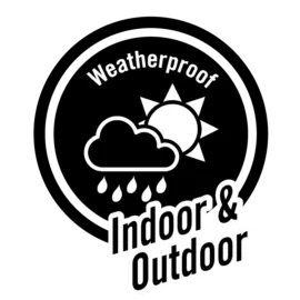 Weatherproof indoor and outdoor