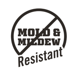 Mold and mildew resistant