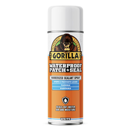 Gorilla Waterproof Patch and Seal Spray White