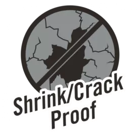 Shrink/crack proof