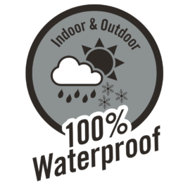 indoor and outdoor 100% Waterproof