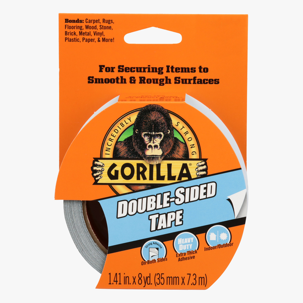 Gorilla Double Sided Tape Glue, How To Remove Double Sided Tape From Hardwood Floors
