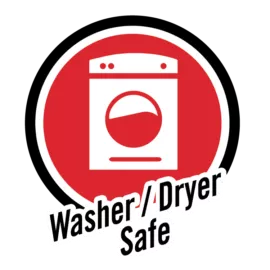 Washer/dryer safe