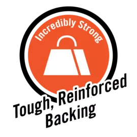 incredibly strong tough reinforced backing