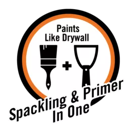 Paints Like Drywall - Spackling and Primer in One
