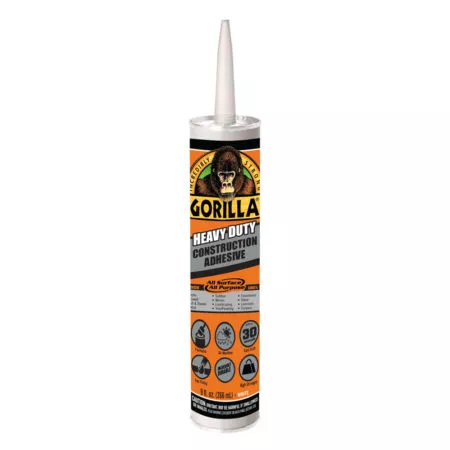 Gorilla Heavy Duty Construction Adhesive - 9 oz. Cartridge