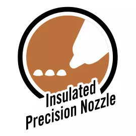 insulated precision nozzle