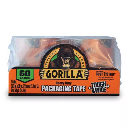 Gorilla Heavy Duty Packaging Tape Tough & Wide Refills