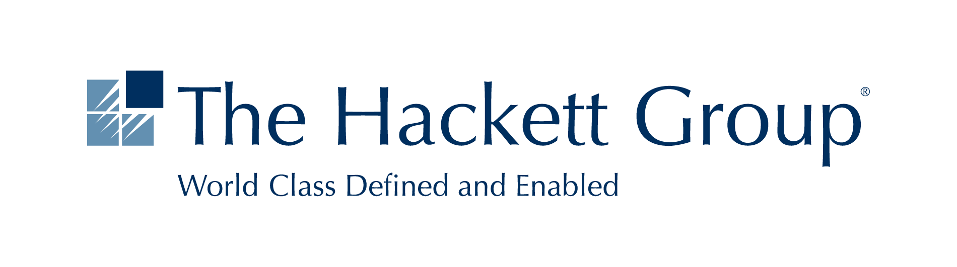 The Hackett Group. World class defined and enabled