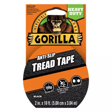Gorilla Anti-Slip Tread Tape - 2 in. x 10 ft. (Roll)