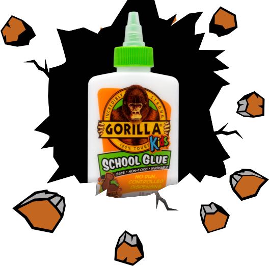 The Gorilla Glue Company Glue, Washable Glue, School Glue,Felt Glue 