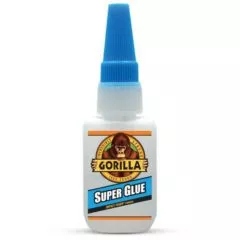 Gorilla Super Glue Liquid, Clear, 20g Bottle, Quick Dry, Multi-use